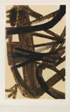 Antagonismes by Pierre Soulages, color lithograph, sold Sep 2026