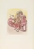 Orphans by Dorothea Tanning, 1963, etching, offered Sep 2026
