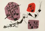 Farblitho 8 by Fritz Winter, 1957, color lithograph, offered Sep 2026