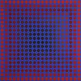 CTA 102 by Victor Vasarely, 1966, screenprint, sold Sep 2026
