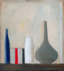 Ohne Titel by Peter Herkenrath, 1987, oil on canvas, sold Sep 2026