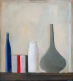 Ohne Titel by Peter Herkenrath, 1987, oil on canvas, sold Sep 2026