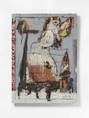Ohne Titel by Uwe Lindau, acrylic, sold Sep 2026