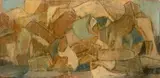 Schlafender Phantasus by Eberhard Viegener, 1958, oil, offered Sep 2026
