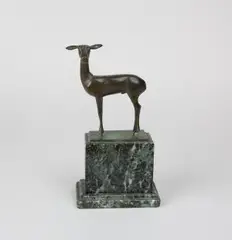 Antilope by Fritz Behn, bronze, sold Sep 2026