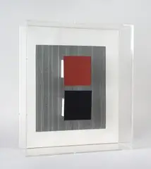 Ohne Titel (edition original I - hofhaus presse) by Jesús Rafael Soto, 1962, screenprint, offered Sep 2026