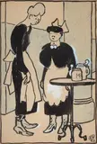 Der Unterschied by Karl Arnold, 1912, ink, offered Sep 2026