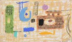 Ohne Titel by Max Ackermann, 1950, pastel, offered Sep 2026