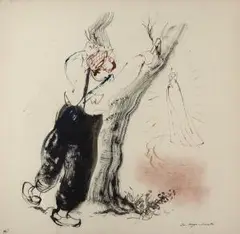 Marienkind by Josef Hegenbarth, 1942, drawing, sold Sep 2026