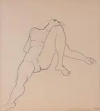 Liegender weiblicher Akt by André Derain, charcoal, offered Sep 2026