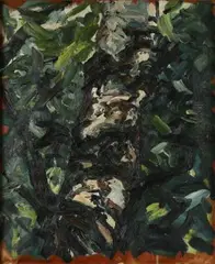Birkenstück 11/ VI by Ralph Fleck, 1985, oil, offered Sep 2026