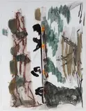 Ohne Titel (Læsø) by Per Kirkeby, 2006, watercolor, offered Sep 2026