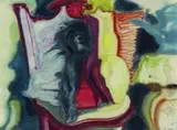 Ohne Titel (Stuhlstilleben) by Max Kaus, 1949, mixed media, offered Sep 2026