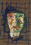 Parsifal - Männer ohne Frauen by Markus Lüpertz, 1994, mixed media, offered Sep 2026