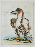 Adler by Markus Lüpertz, etching, offered Sep 2026