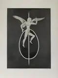 Die Geburt des Eros by Rune Mields, 1991, pencil, offered Sep 2026