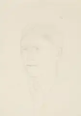 Männerkopf I / Männerkopf II by Max Peiffer Watenphul, 1951, pencil, offered Sep 2026