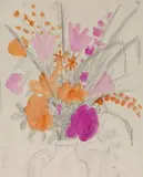 Blumenstrauß by Max Peiffer Watenphul, watercolor, sold Sep 2026