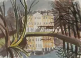 Schlosspark Brühl by Hermann Teuber, etching, offered Sep 2026