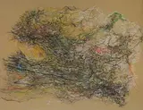 Kleine Welten by Berhard Schultze, pastel, offered Sep 2026