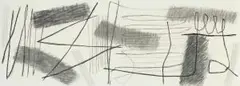 Ohne Titel by Georg Meistermann, charcoal, sold Sep 2026