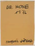 Die Hose by Markus Lüpertz, 1972, watercolor, sold Sep 2026