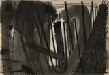 Ohne Titel by Georg Meistermann, charcoal, offered Sep 2026