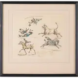 Untitled by Symptoms of Being Amused, Color Etching, offered Mar 2025