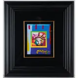 Liberty Head by Peter Max, Mixed Media (acrylic on seriolithograph on paper), offered Mar 2025