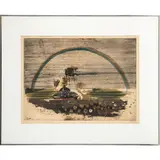Untitled (Rainbow and car in landscape) by Johnny Gotthard Friedlaender, Aquatint etching, offered Mar 2025