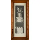 Masonic Temple, Mendocino by Emmy Lou Packard, Linocut on paper, offered Mar 2025