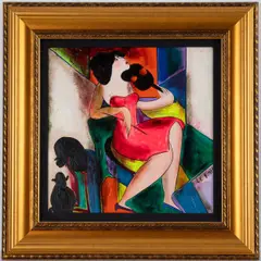 Flash by Linda Le Kinff, Acrylic on canvas, offered Mar 2025