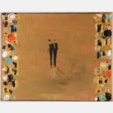 Afternoon in a Klimpt by Franco Mondini-Ruiz, Oil on canvas. Signed, offered Mar 2025