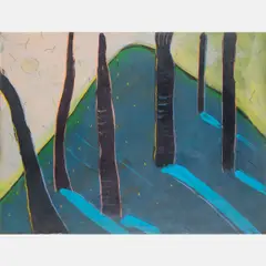 Mt. Pleasant Dawn by Donna Drozda, Oil, offered Nov 2024