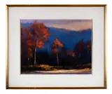In the Dim Light I" - 1999 by Gayle Stott Lowry, pastel on paper, sold Feb 2026