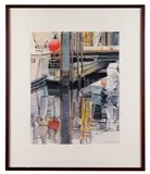 Untitled - late 20th century by Nancy Meadows Taylor, watercolor on paper, sold Feb 2026