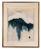 Sea Fall" - late 20th century by Nancy Tuttle May, watercolor on paper, sold Feb 2026
