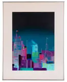 Untitled - late 20th century by Bob Rankin, acrylic on paper, sold Feb 2026