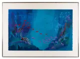 Untitled - late 20th century by Bob Rankin, acrylic on paper, sold Feb 2026