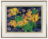 Untitled by Laura Grosch, lithograph in colors on paper, sold Feb 2026