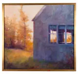 I Will Share This Room With You" - late 20th century by Gayle Stott Lowry, oil on canvas, sold Feb 2026