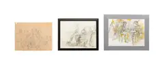 Untitled - 2001 by Ben Smith, graphite on paper, sold Feb 2026