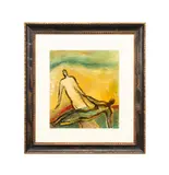 Helping Hand" - 1998 by Ruth Barrett, oil on board, sold Feb 2026