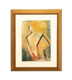 Keeper of the House" - 1998 by Ruth Barrett, oil on board, sold Feb 2026