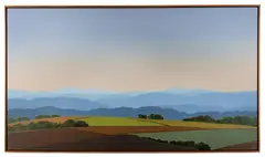 Untitled - 1984 by Victor Huggins, oil on canvas, sold Feb 2026
