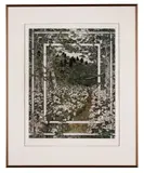 Eupatorium Ridge" - late 20th century by Jay Pfeil, etching on paper, sold Feb 2026