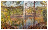 Island (Right Panel)" - 1999 by Eric Lawing, oil on panel, sold Feb 2026