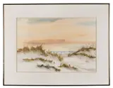 Untitled - late 20th century by Nancy Tuttle May, watercolor on paper, sold Feb 2026