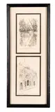 Untitled - Drawings of Atlanta by Lola Burns, ink drawing on paper, sold Feb 2026
