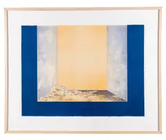 Untitled - late 20th century by Herb Jackson, lithograph on paper, sold Feb 2026